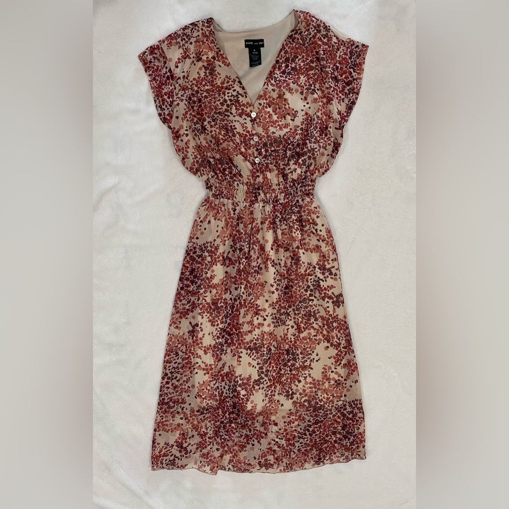 Never worn- Pink floral dress